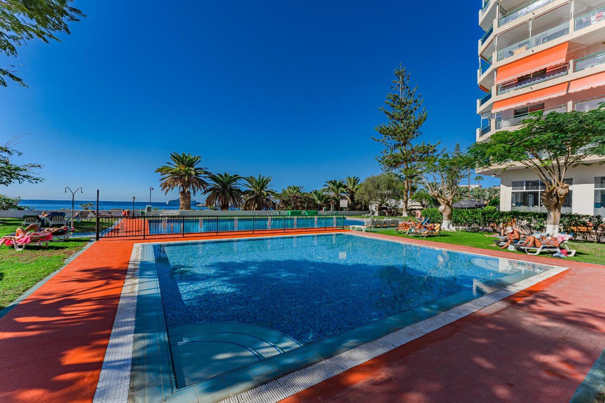 Frontline Ocean View Apartment Los Cristianos ロスクリスティアーノス エクステリア 写真